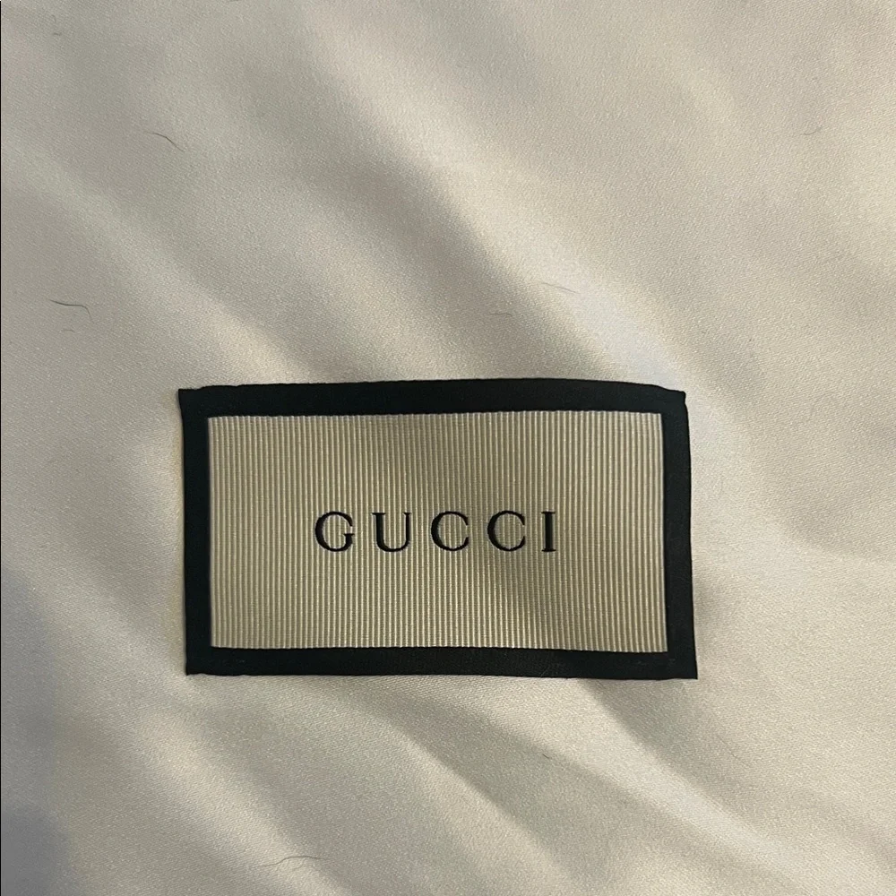 Pair Gucci White silk Dust Bags